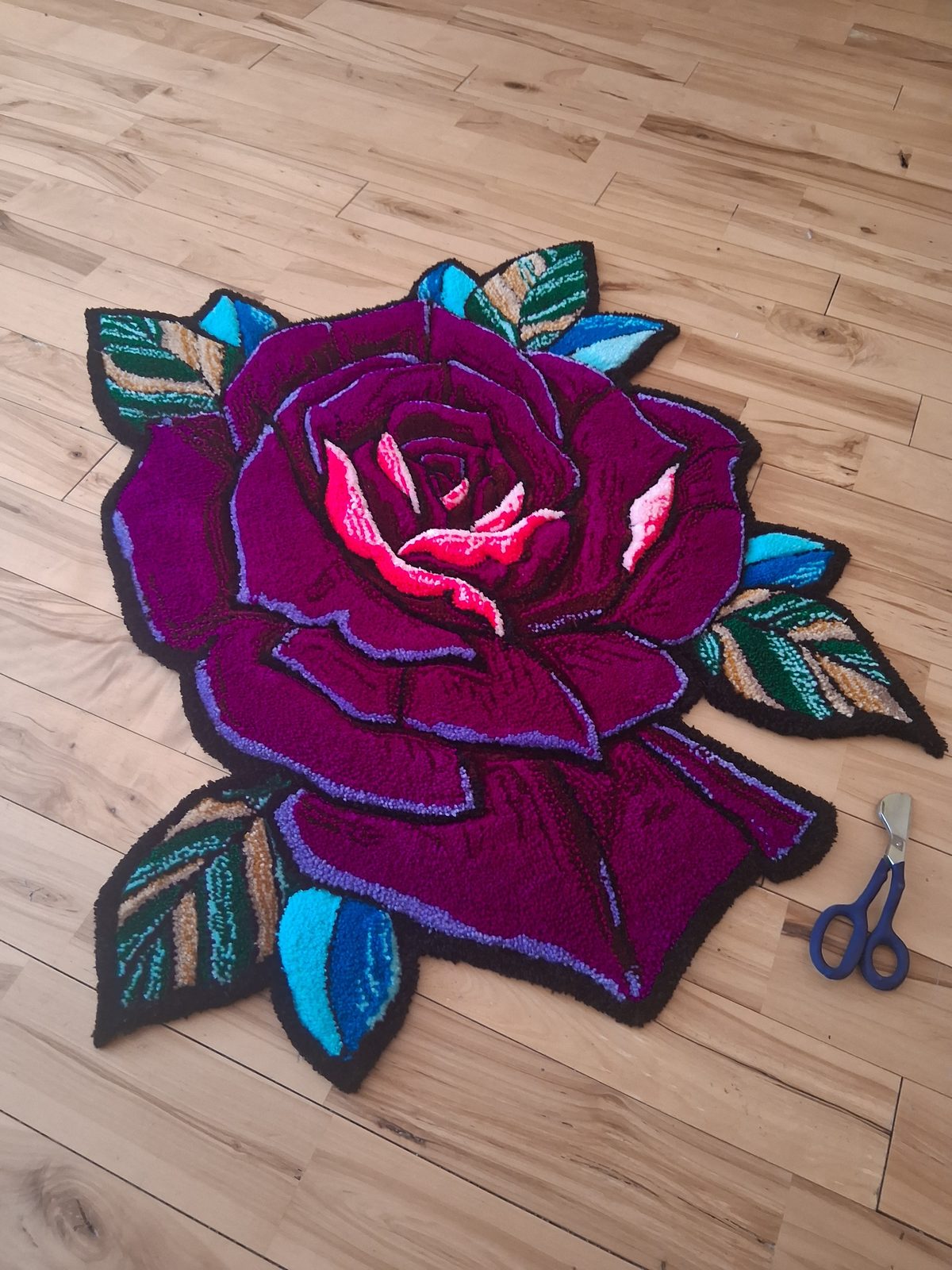Amethyst Rose Rug